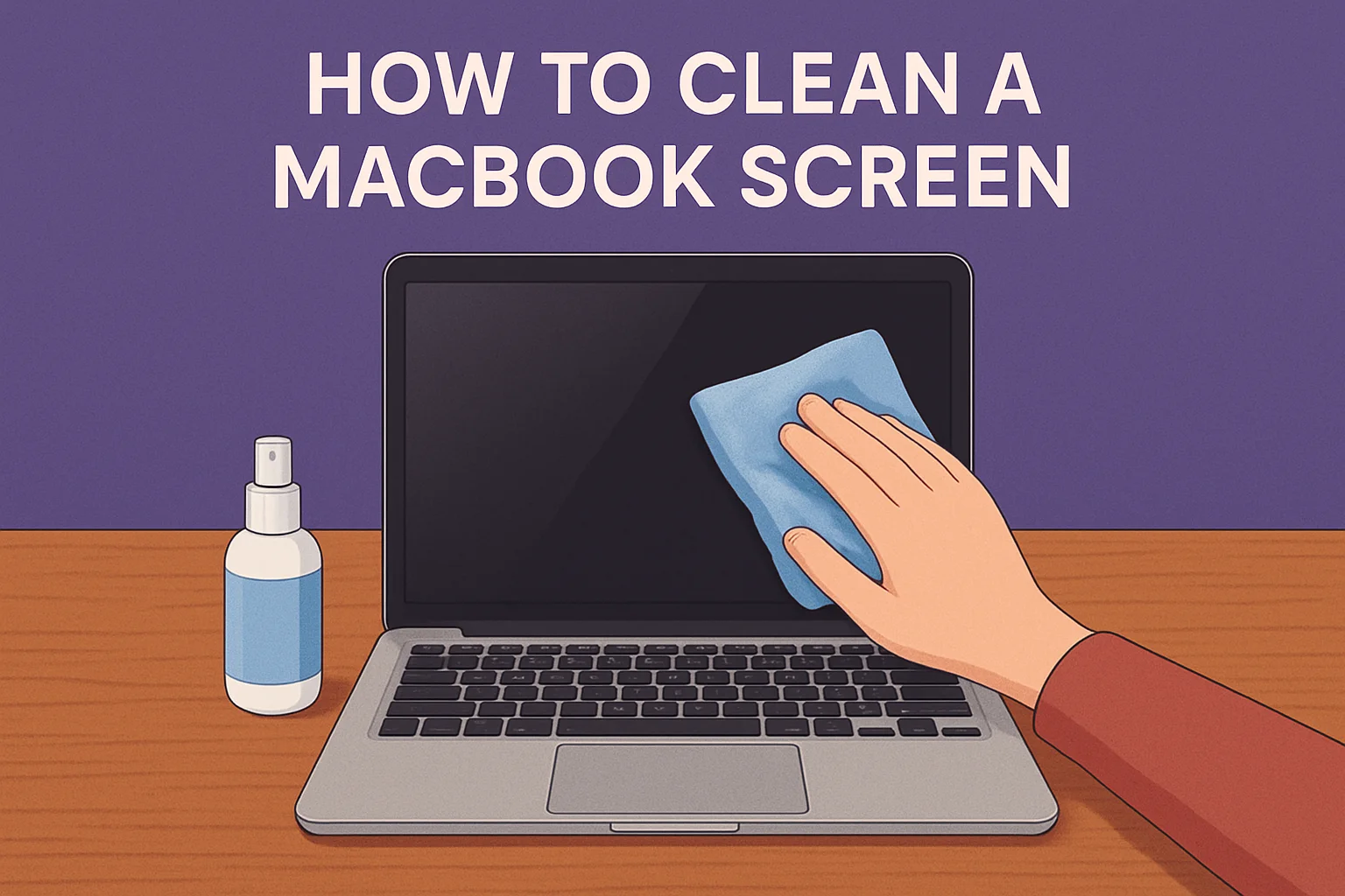 How to clean your MacBook screen